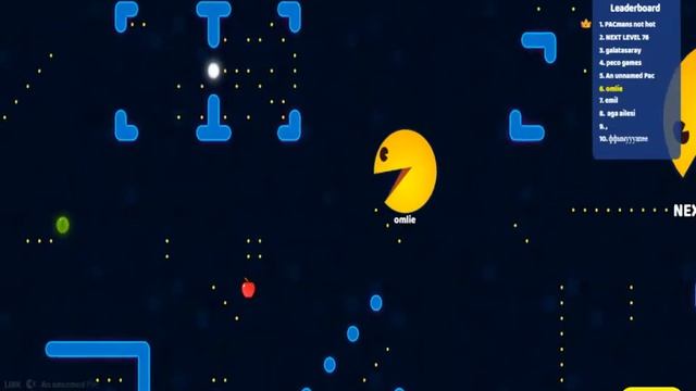 PACMAN-IO Что ? новая игра , я занял топ 1. смотреть онлайн