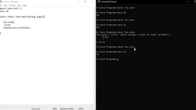 Final variable in Java in Easily Learn смотреть онлайн