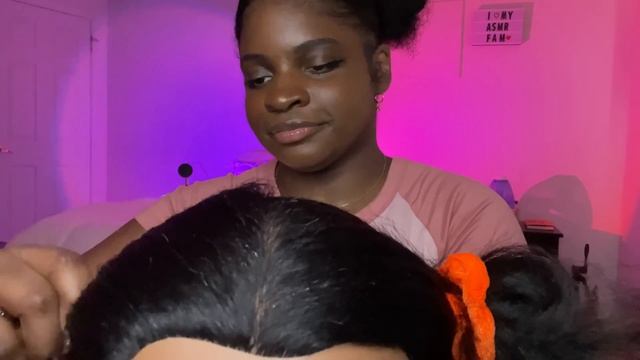 ASMR Lice Check ???⚕️ Scalp Oiling, Scratching, Massaging, Plucking смотреть онлайн