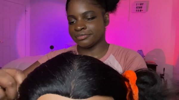 ASMR Lice Check ???⚕️ Scalp Oiling, Scratching, Massaging, Plucking