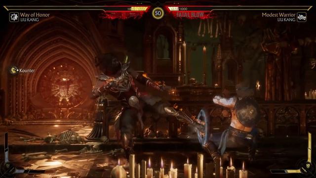 Mortal Kombat 11 - Fire God Liu Kang Vs Revenant Liu Kang (Very Hard) смотреть онлайн