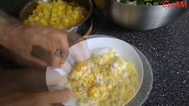 Блюдо со вкусом лета. Освежающее, прохладное, отлично подходит для летнего зноя