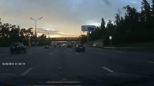 Тест вечером регистратор F900LHD в 720P смотреть онлайн