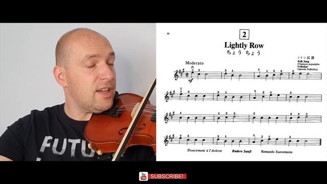 Lightly Row violin solo Suzuki violin Book 1 смотреть онлайн