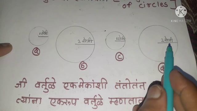 भौमितिक रचना/इयत्ता सातवी गणित/ वर्तुळांची एकरूपता/Congruence of circles/Seventh standard Maths смотреть онлайн