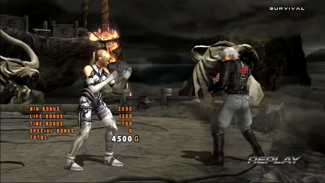 Tekken 5 Dark Resurrection Online: Survival Mode Nina Williams смотреть онлайн