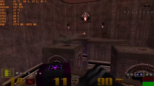 Quake 3 Vulkan Benchmark GTX 960 4GB(384.76 Driver) смотреть онлайн