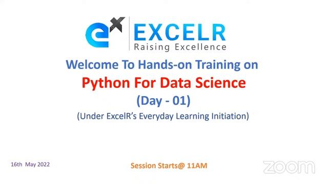 Python for Data Science EDL Program | Day 1 | ExcelR смотреть онлайн