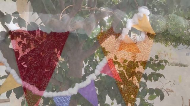Rainbow and Clouds Party Bunting Tutorial смотреть онлайн
