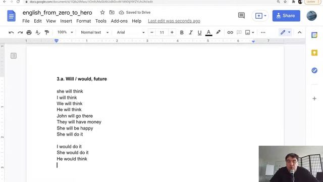 Английский с начала урок 3.b -- МОДАЛЬНЫЕ ГЛАГОЛЫ И БУДУЩЕЕ ВРЕМЯ - WILL / WOULD смотреть онлайн