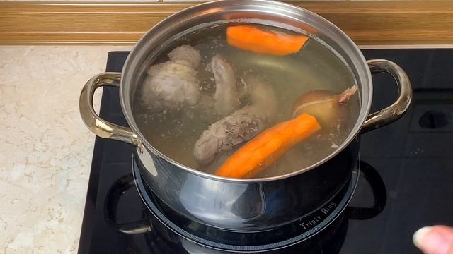 Вкуснота из КУРИЦЫ для ДУШИ и ЗДОРОВЬЯ!!! Правильный куриный бульон! Бульон рецепт. смотреть онлайн