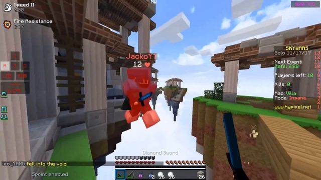 КАК стать ПРО в Майнкрафте? [Hypixel Mini-Game Sky Wars Minecraft] смотреть онлайн