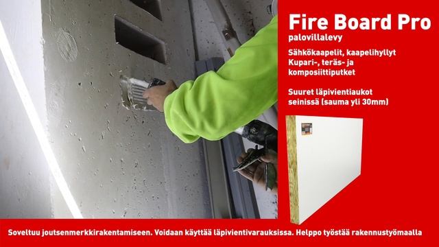 Soudal Fire Board Pro - Palovillalevy смотреть онлайн
