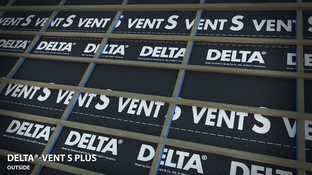 Диффузионная мембрана DELTA-VENT S PLUS смотреть онлайн