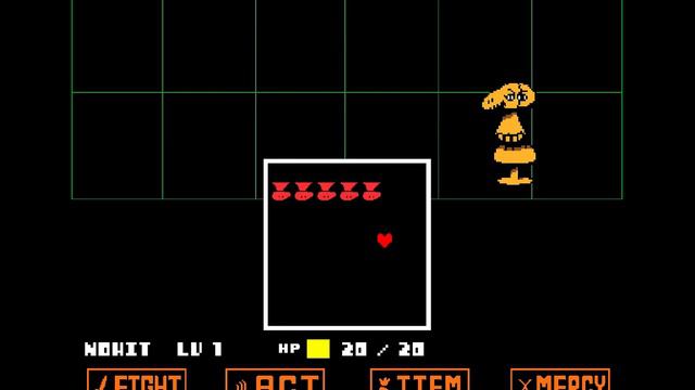 UNDERTALE No Hit Mad Dummy (Colored Sprite Mod) смотреть онлайн
