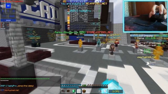 КАК БАТТЕРФЛЯЙ КЛИКАТЬ?! НОВЫЙ ТУТОРИАЛ! КАК ЛЕГКО КЛИКАТЬ 20+ CPS? // TESTYPRO \\ MINECRAFT SKYWAR смотреть онлайн