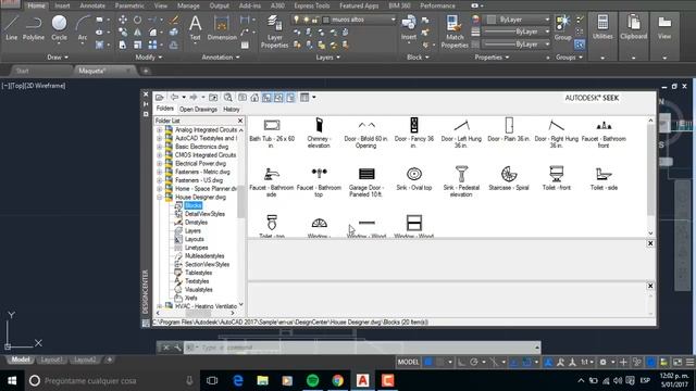 Acceder a Librería de AutoCAD смотреть онлайн