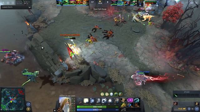 Dota 2 - Keeper of the Light highlights - Game 2930328086 смотреть онлайн