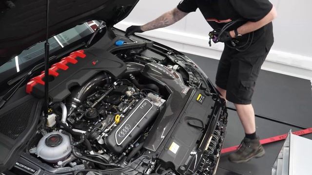 RS3 8Y - STOCK VS TUNED DYNO RUNS смотреть онлайн