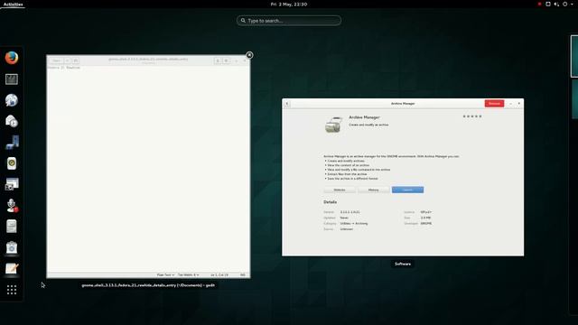 Show Details in GNOME Shell 3.13.1 смотреть онлайн