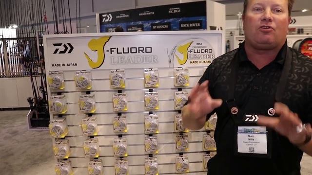 Daiwa J Fluoro Fluorocarbon Leader at ICAST 2019 смотреть онлайн
