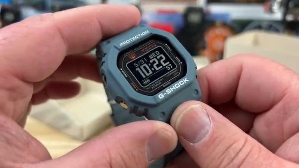 Unboxing & First impressions G-Shock DWH5600 MIP Screen