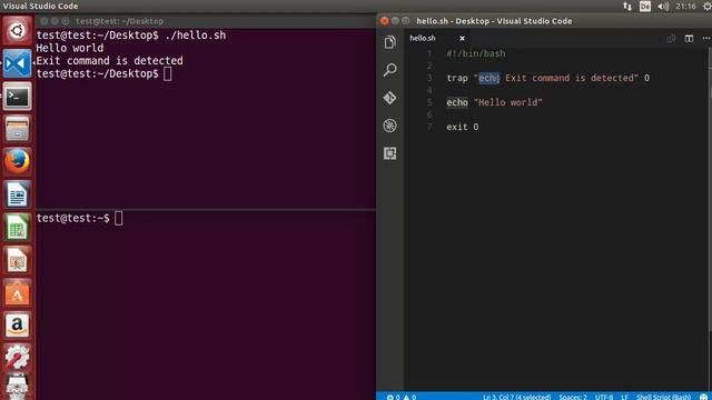 Shell Scripting Tutorial for Beginners - Signals and Traps смотреть онлайн