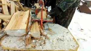 Дровокол своими руками. Испытание дровокола