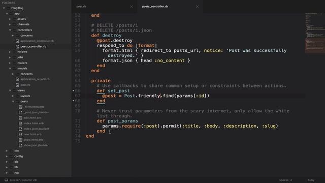 Rails Tutorial | How to build a blog with Rails 5 and Bootstrap 4 - Part 1 смотреть онлайн