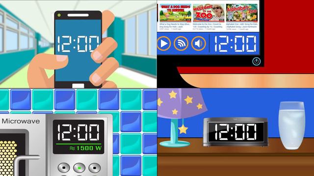 This Is A Digital Clock | Digital Clock Song For Kids | Telling Time | Jack Hartmann