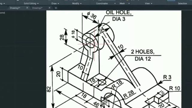 #15 AutoCAD practice Exercise 15 for beginners in Telugu | #Autocad#Mechanizedfordesingers#Yateesh| смотреть онлайн