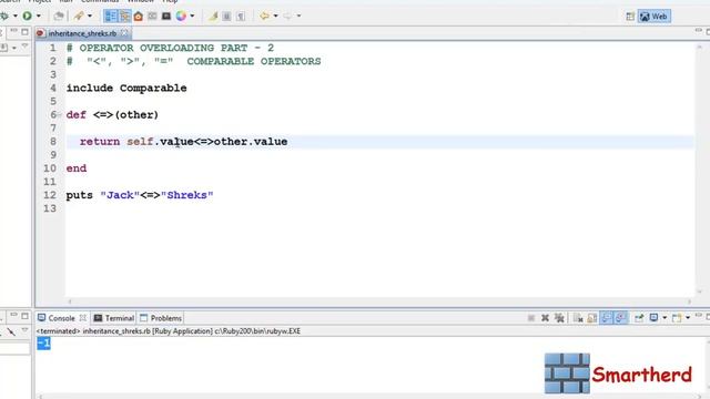 #50 Ruby Tutorial: Operator Overloading Part - 2 смотреть онлайн