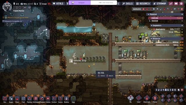 First Time on the Flipped Asteroid & Max Difficulty - Flipped Mamba VOD Part 1 - Oxygen Not Include смотреть онлайн