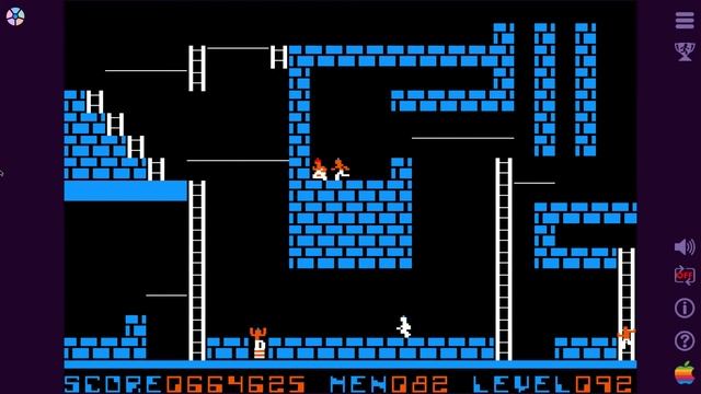Classic Lode Runner (150 levels) смотреть онлайн