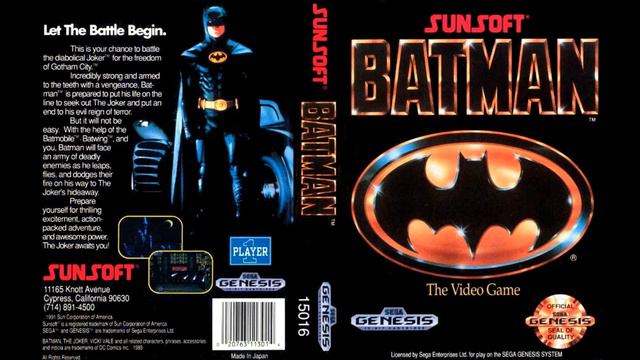 Batman | SEGA Genesis Full Soundtrack OST (Real Hardware) смотреть онлайн
