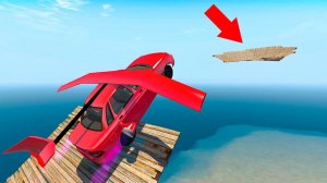 СМОЖЕТ ЛИ ПРИОРА ДОЛЕТЕТЬ? СМЕРТЕЛЬНОЕ ИСПЫТАНИЕ! СКИЛЛ ТЕСТ НА ПРИОРЕ С КРЫЛЬЯМИ В BeamNG.drive