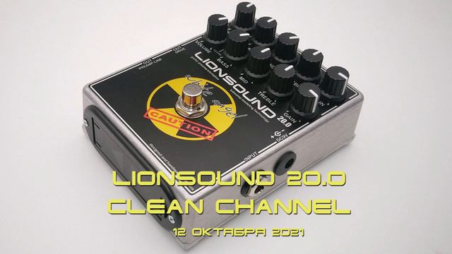 Lionsound 20.0 "White Angel" clean-channel смотреть онлайн