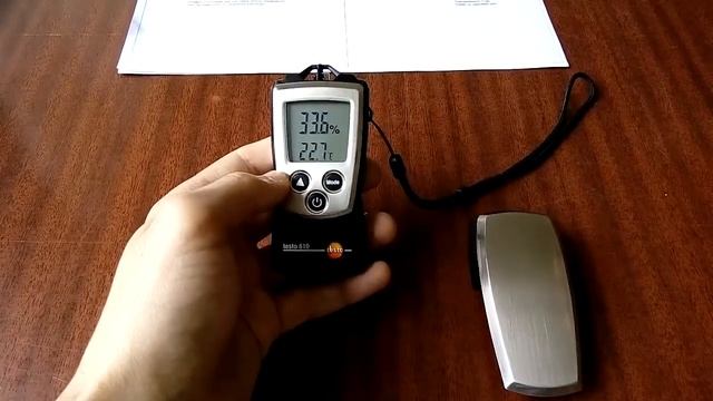 Обзор термогигрометра Testo 610.  Overview Of Thermohygrometer Testo 610.