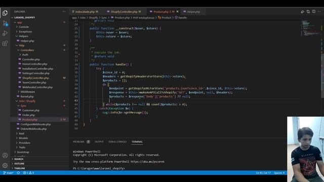 Laravel Shopify REST API Example - Sync Data in MySQL Table смотреть онлайн