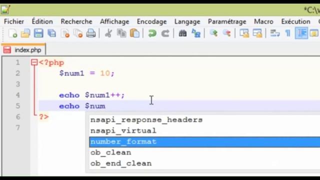 php دروس tuto 14 Post et pré incrémentation darija смотреть онлайн