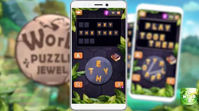 Word Puzzle Jewel - Word Crossword Search Game [GamePlay Android] смотреть онлайн