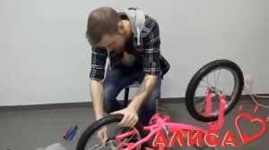 сборка детского двухколесного велосипеда пошаговая инструкция видео обзор