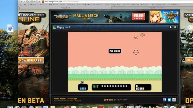 leukegames flappy hunt смотреть онлайн