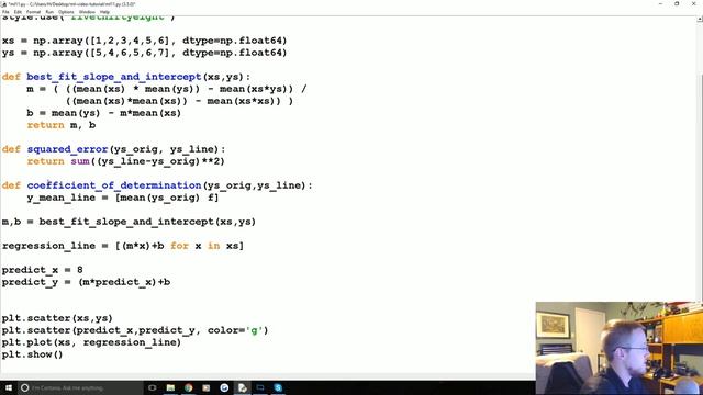 11 Programming R Squared Practical Machine Learning Tutorial with Python p 11 red manc смотреть онлайн
