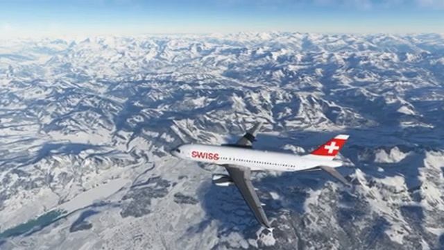 Vol Genève - Innsbruck (LOWI) atterrissage en RNAV piste 08 смотреть онлайн