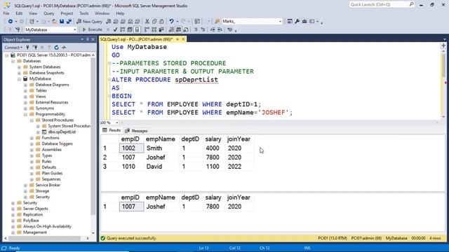 SQL Stored procedure | How to Write Stored Procedure in SQL Server for Beginners. смотреть онлайн