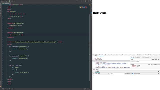 Vue.js - Desmistificando o Event Bus смотреть онлайн