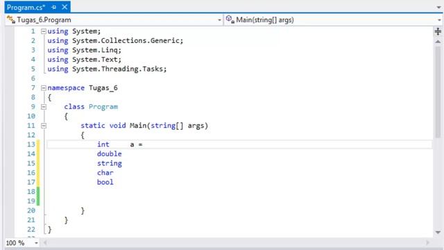 Belajar Pemrograman C# - Variabel dan Input Output Data смотреть онлайн