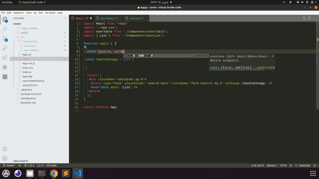 Search Filter in React JS - Search Bar in React смотреть онлайн