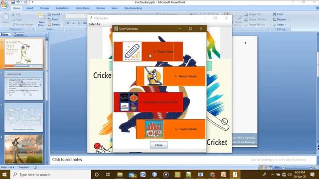 CricTracker using JAVA, ORACLE смотреть онлайн